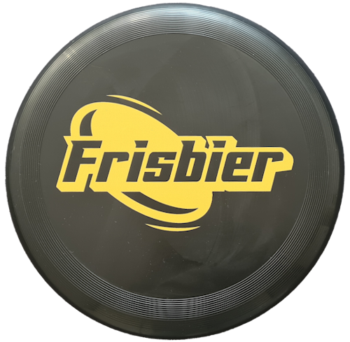 Frisbee Frisbier Ultimate 175g Frisbier Ultimate Frisbee schwarz